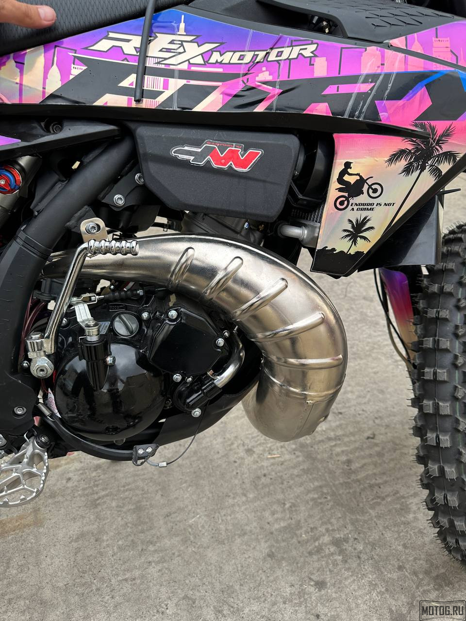 Купить эндуро мотоцикл REX FURY 2T — кроссовый мотоцикл 2Т с доставкой